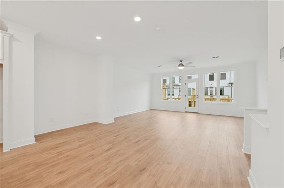 Spacious, unfurnished interior of a new home in , Buford (Image 31). Spacious, unfurnished interior of a new home in , Buford (Image 31).