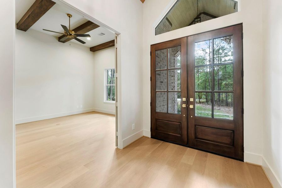 Spacious, unfurnished interior of a new home in , New Waverly (Image 47). Spacious, unfurnished interior of a new home in , New Waverly (Image 47).