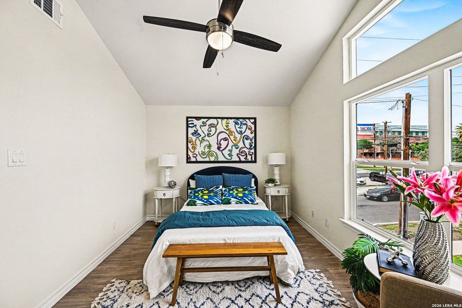 Furnished interior view inside a new home in , San Antonio (Image 25).
