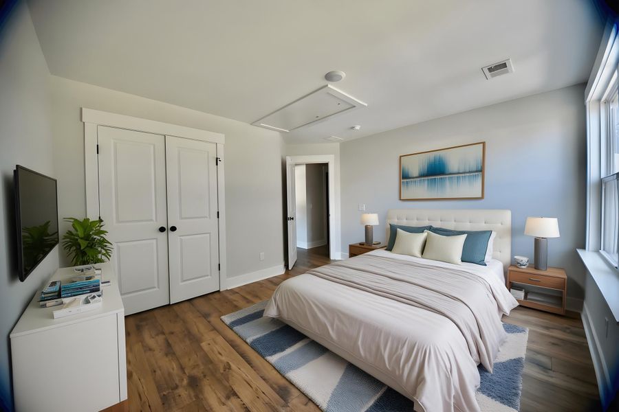 Furnished interior view inside a new home in , North Charleston (Image 6). Furnished interior view inside a new home in , North Charleston (Image 6).