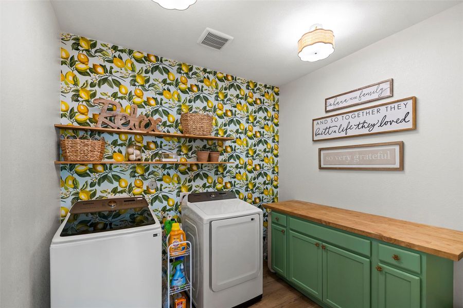 Furnished interior view inside a new home in The Trails, New Caney (Image 32). Furnished interior view inside a new home in The Trails, New Caney (Image 32).