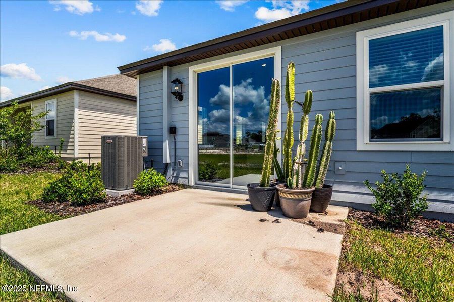 Exterior details and patio area of a home in Jennings Farm, Middleburg (Image 28). Exterior details and patio area of a home in Jennings Farm, Middleburg (Image 28).
