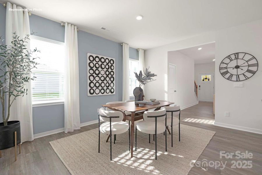 Furnished interior view inside a new home in Fergus Crossing, York (Image 3).