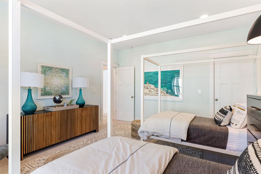 Furnished interior view inside a new home in Central Park, James Island (Image 40).