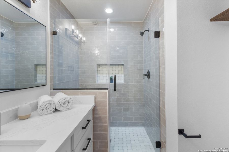 Furnished interior view inside a new home in , San Antonio (Image 5). Furnished interior view inside a new home in , San Antonio (Image 5).