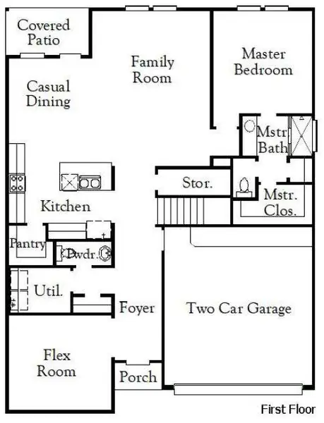 1st Floorplan - Representative Photo 1st Floorplan - Representative Photo