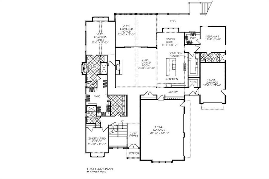 2D floor plan layout of this home in , Sugar Hill, GA (Image 5).