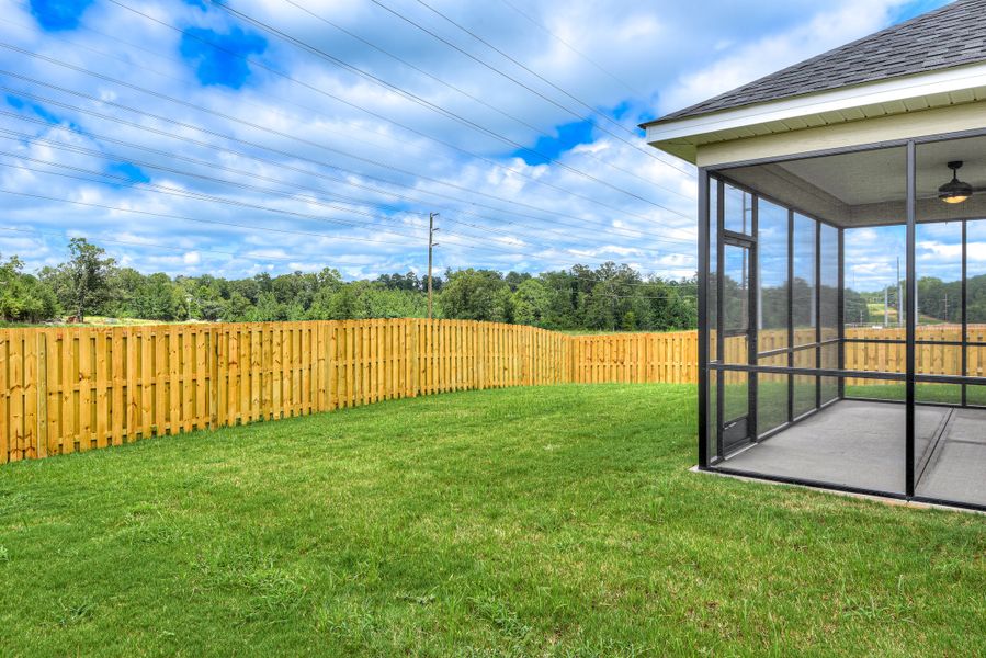 Exterior details and patio area of a home in The Sanctuary, Aiken (Image 24). Exterior details and patio area of a home in The Sanctuary, Aiken (Image 24).