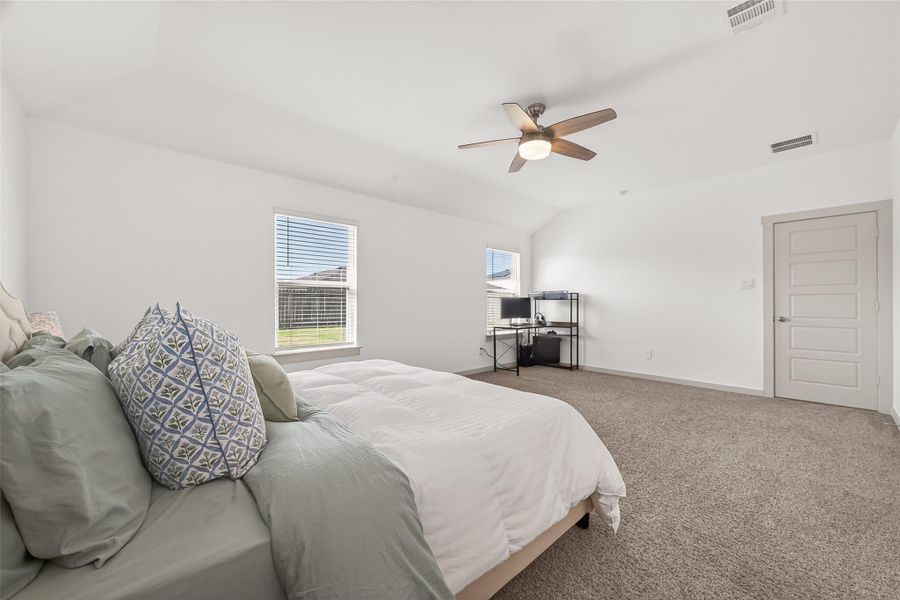 Additional view of primary bedroom. Additional view of primary bedroom.