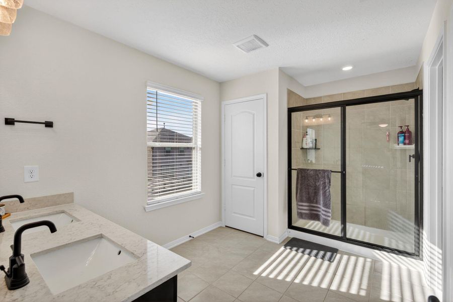 Furnished interior view inside a new home in , Katy (Image 30). Furnished interior view inside a new home in , Katy (Image 30).