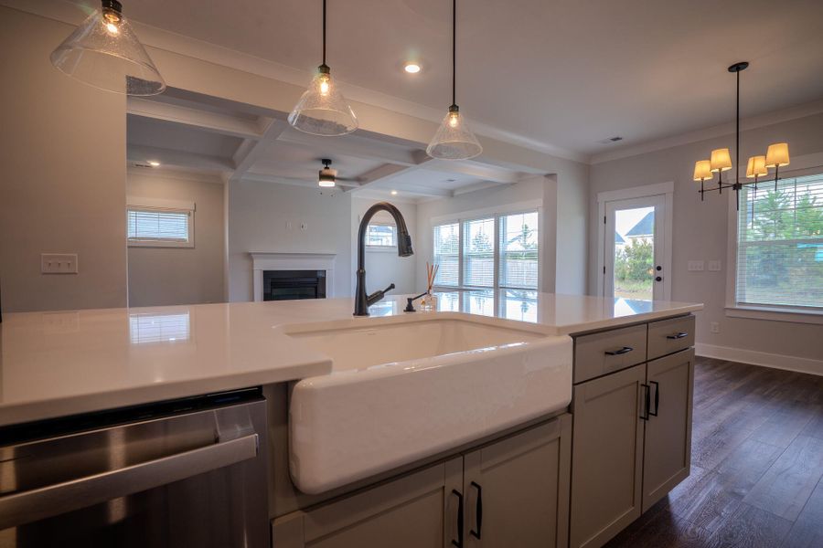 Furnished interior view inside a new home in Hewing Farms, Summerville (Image 11).