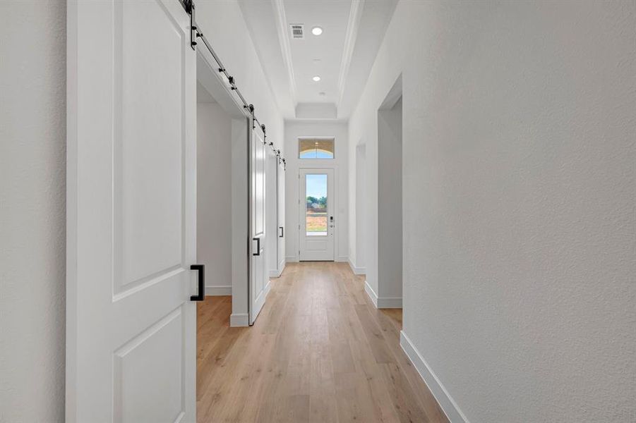 Spacious, unfurnished interior of a new home in Sterling Greene, Arlington (Image 23). Spacious, unfurnished interior of a new home in Sterling Greene, Arlington (Image 23).