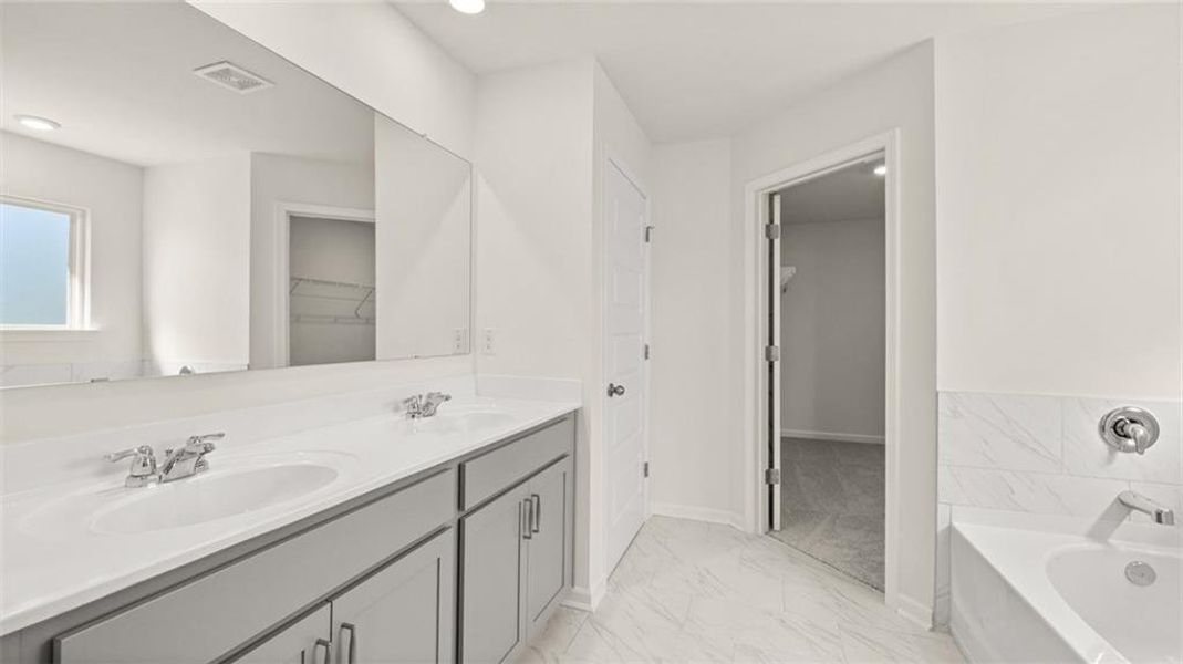 Furnished interior view inside a new home in Kingston Ranch at Lake Oconee, Buckhead (Image 8).