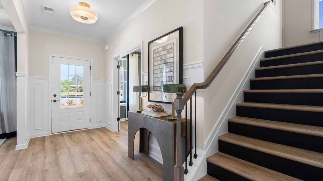 Representative furnished interior of a home built from the Stonefield by DRB Homes in Northcroft, Loganville (Image 11).