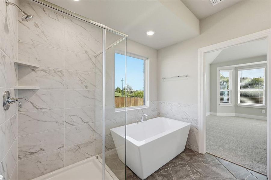 Furnished interior view inside a new home in Bel Air Village: 40ft. lots, Sherman (Image 8).