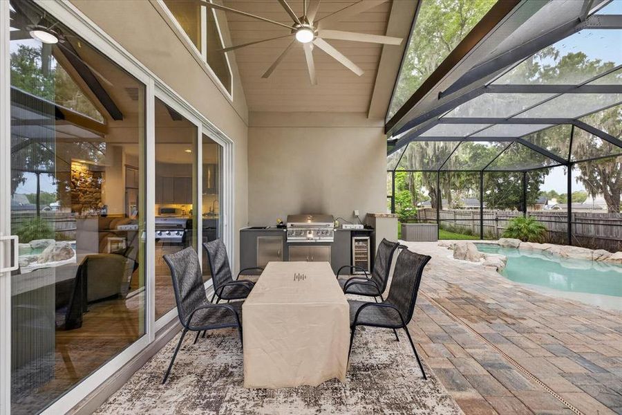 Exterior details and patio area of a home in , Lutz (Image 29). Exterior details and patio area of a home in , Lutz (Image 29).