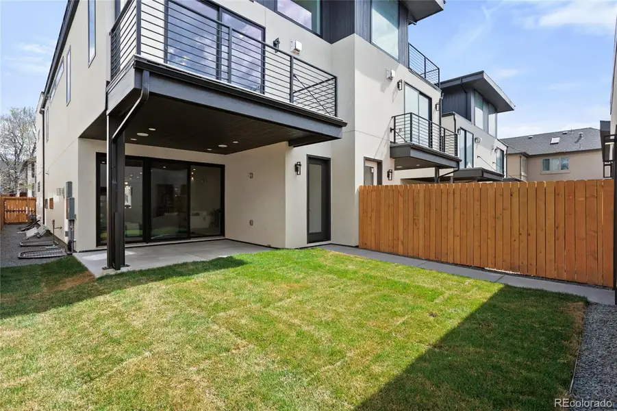Exterior details and patio area of a home in , Denver (Image 4).