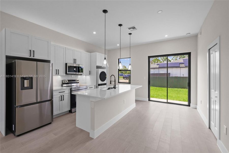 Furnished interior view inside a new home in , Lehigh Acres (Image 8).