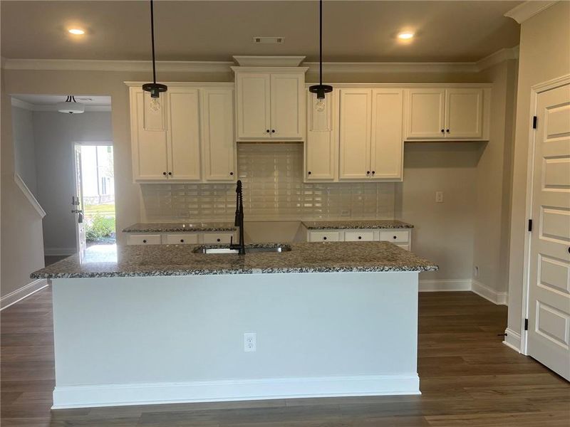 Furnished interior view inside a new home in Crofton Place Enclave, Snellville (Image 4).