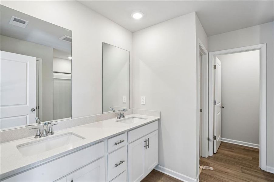 Furnished interior view inside a new home in Hawthorne Station, College Park (Image 15).
