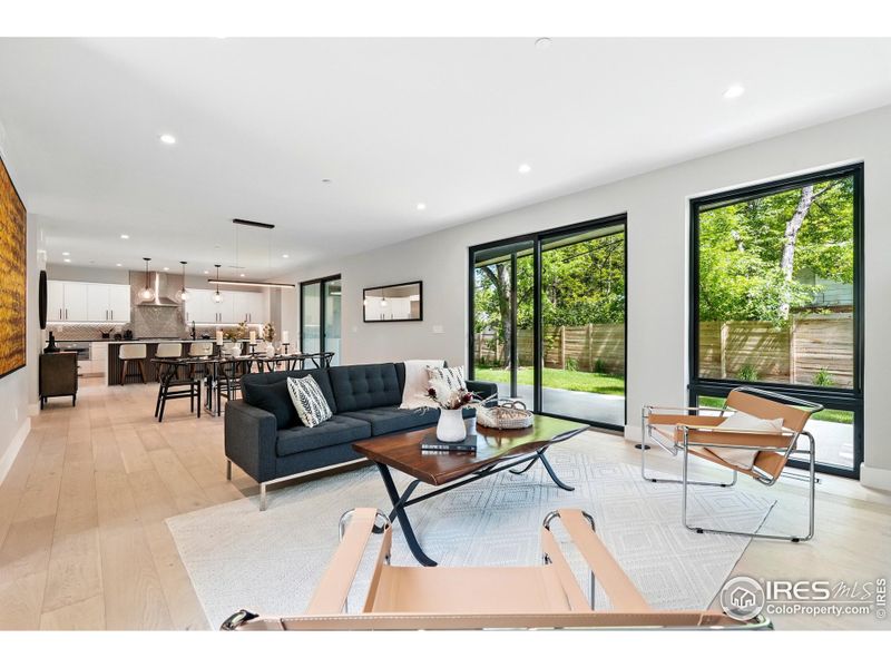 Furnished interior view inside a new home in , Boulder (Image 10). Furnished interior view inside a new home in , Boulder (Image 10).