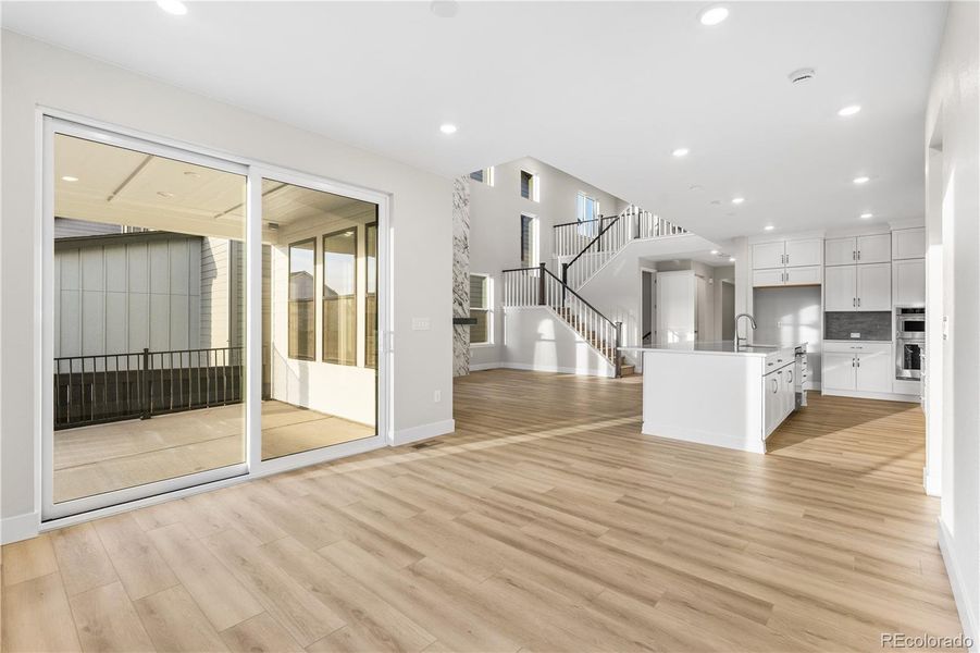 Spacious, unfurnished interior of a new home in Stargaze at Solstice, Littleton (Image 27).