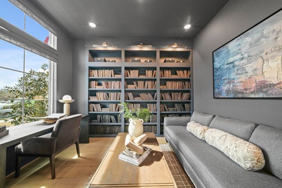 Furnished interior view inside a new home in Meridiana 40', 65', Manvel (Image 9).