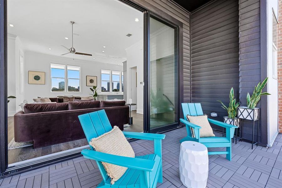 Image of model home with similar floorplan.