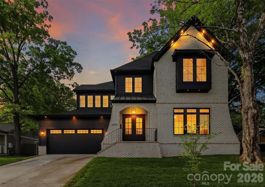 Front exterior of a new home in , Charlotte, NC, highlighting curb appeal (Image 2). Front exterior of a new home in , Charlotte, NC, highlighting curb appeal (Image 2).