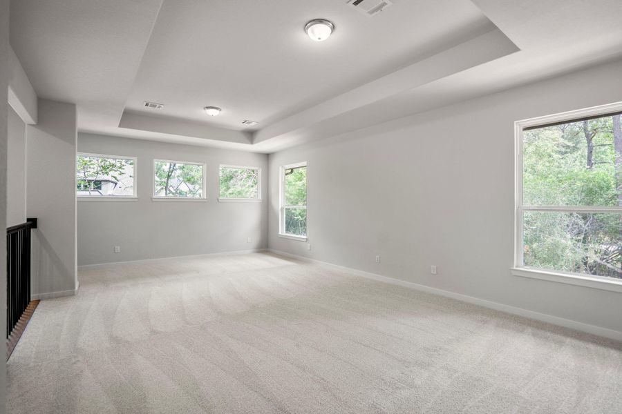 Spacious, unfurnished interior of a new home in The Woodlands Hills, Willis (Image 28). Spacious, unfurnished interior of a new home in The Woodlands Hills, Willis (Image 28).