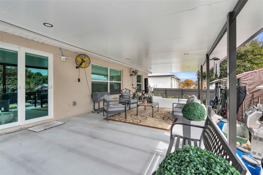 Exterior details and patio area of a home in , Lehigh Acres (Image 21).