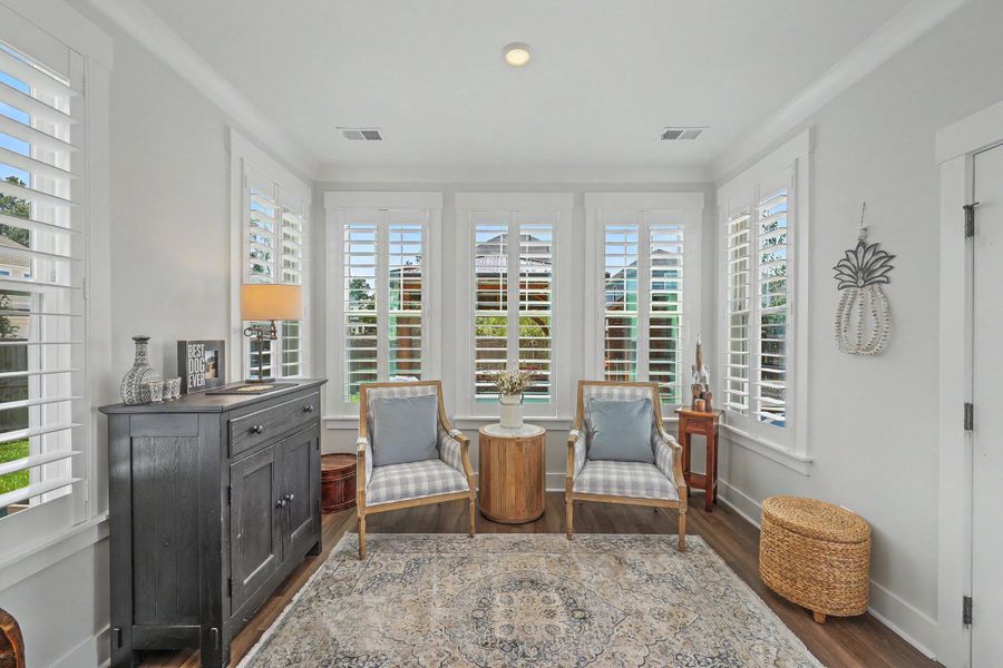 Furnished interior view inside a new home in , Johns Island (Image 7).