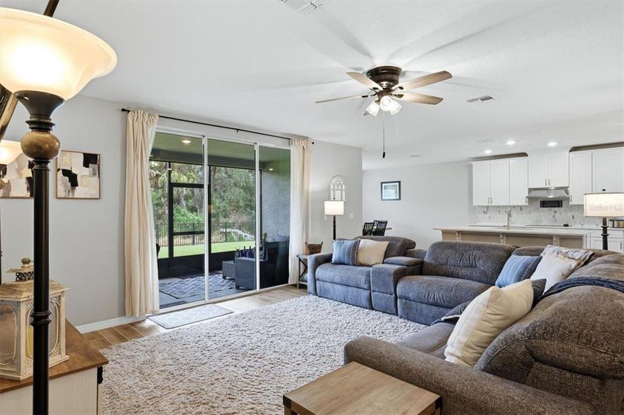 Furnished interior view inside a new home in , Parrish (Image 17).