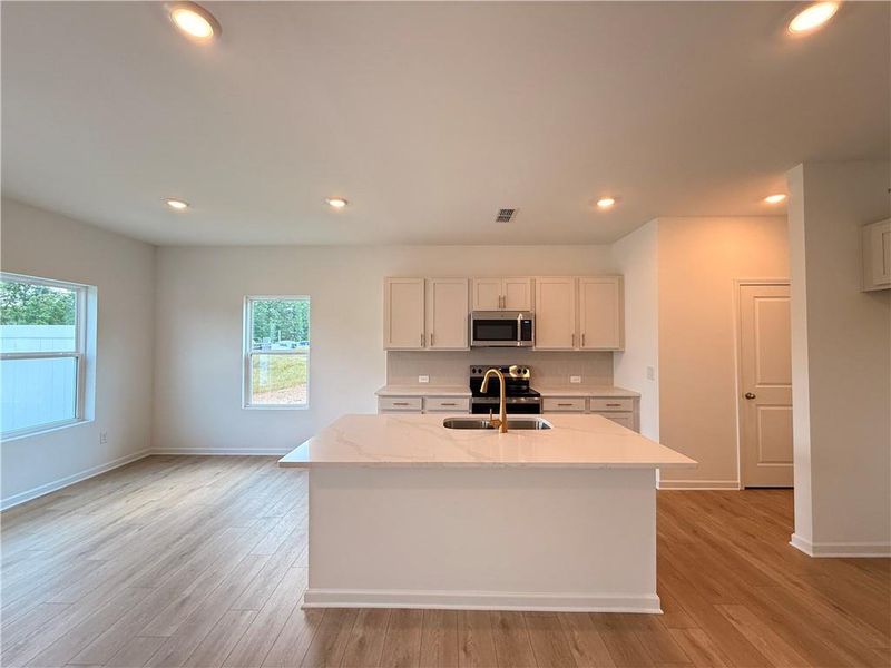 Furnished interior view inside a new home in Leydenview, Mableton (Image 5).