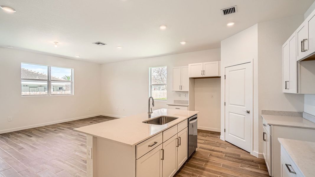 Representative furnished interior of a home built from the Davenport by D.R. Horton in Messina Place, Homestead (Image 31). Representative furnished interior of a home built from the Davenport by D.R. Horton in Messina Place, Homestead (Image 31).