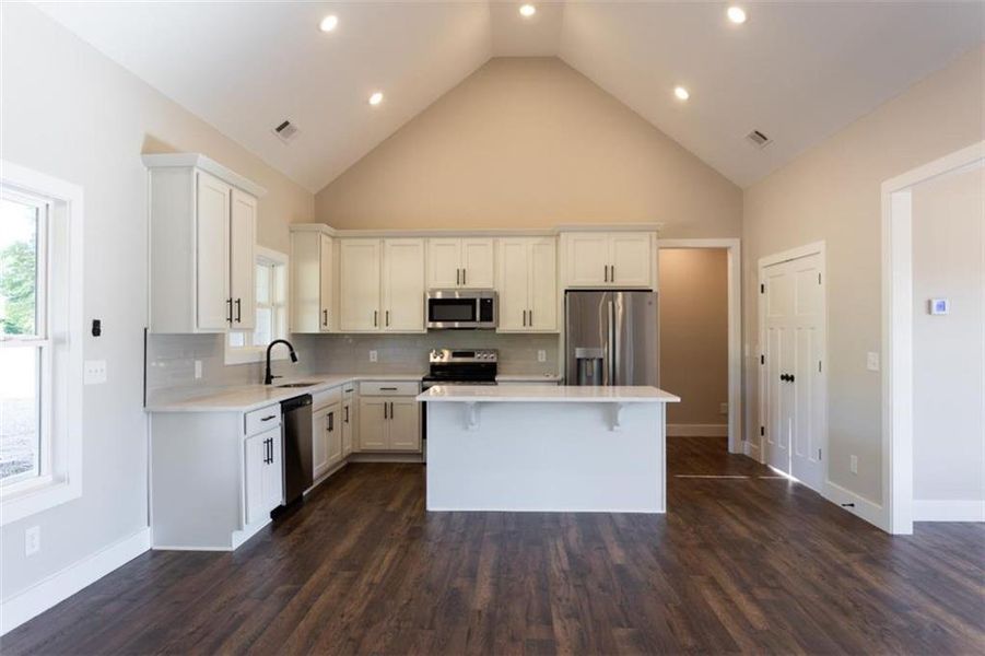 Furnished interior view inside a new home in , Social Circle (Image 8).