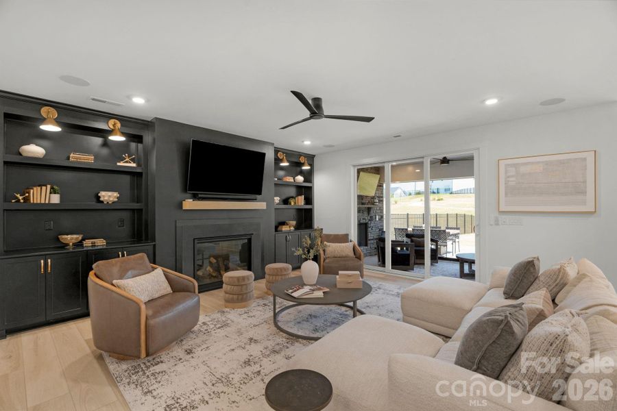 Furnished interior view inside a new home in , Fort Mill (Image 37).