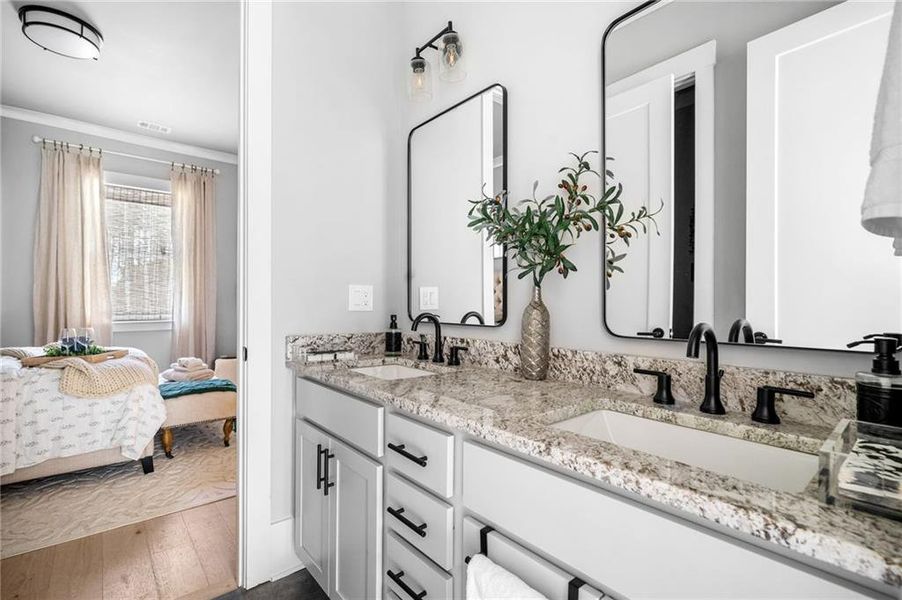 Furnished interior view inside a new home in , Bethlehem (Image 13).