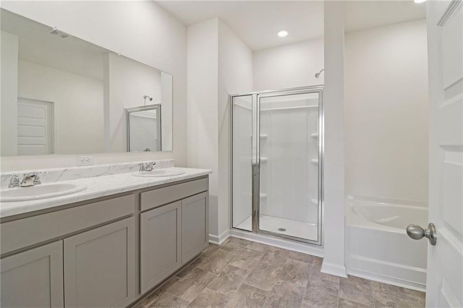 Furnished interior view inside a new home in Broder Farm, Stockbridge (Image 11).