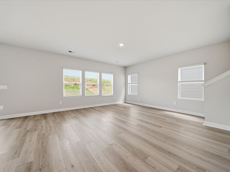 Spacious, unfurnished interior of a new home in The Farm at Wells Creek - Signature Collection, Gray Court (Image 10).