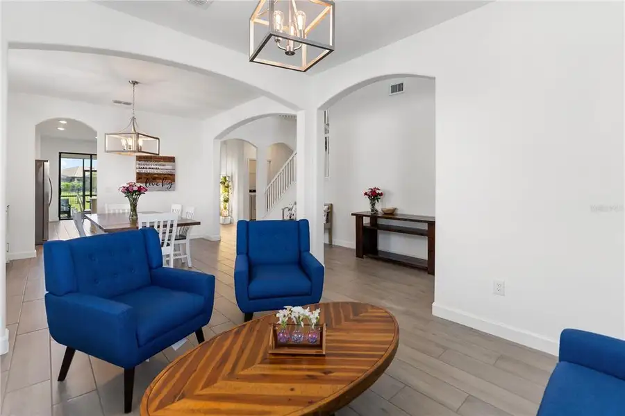 Furnished interior view inside a new home in , Lakewood Ranch (Image 8). Furnished interior view inside a new home in , Lakewood Ranch (Image 8).