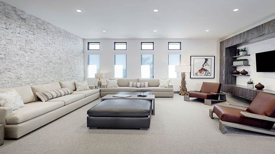 Furnished interior view inside a new home in Meridian, Queen Creek (Image 26).