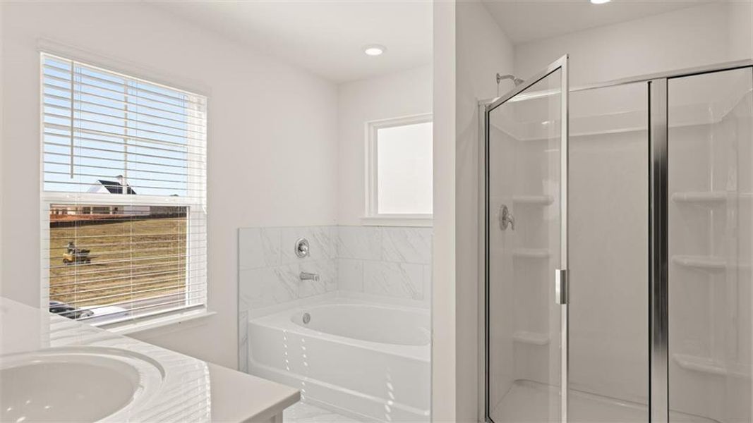Furnished interior view inside a new home in Brooks Station, Dacula (Image 30).