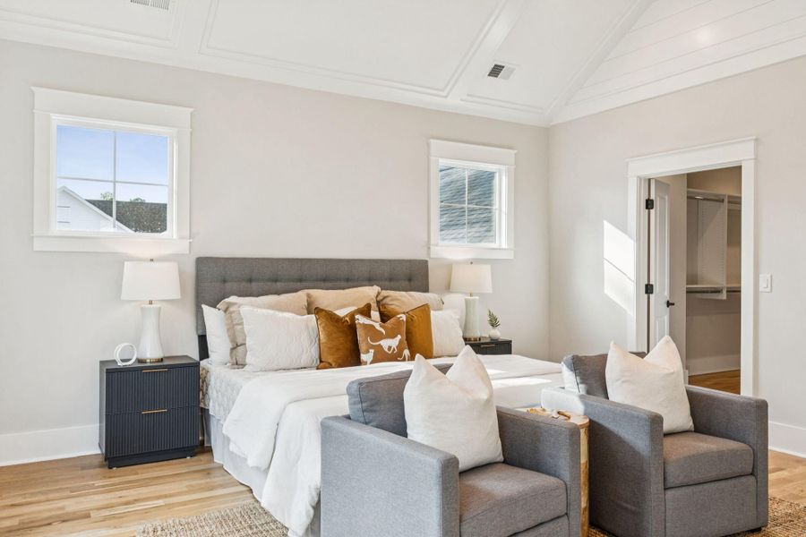 Furnished interior view inside a new home in Riverside at Carolina Park, Mount Pleasant (Image 39).