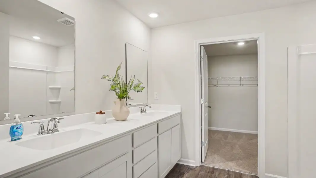 Furnished interior view inside a new home in Evington Place, Longs (Image 12).