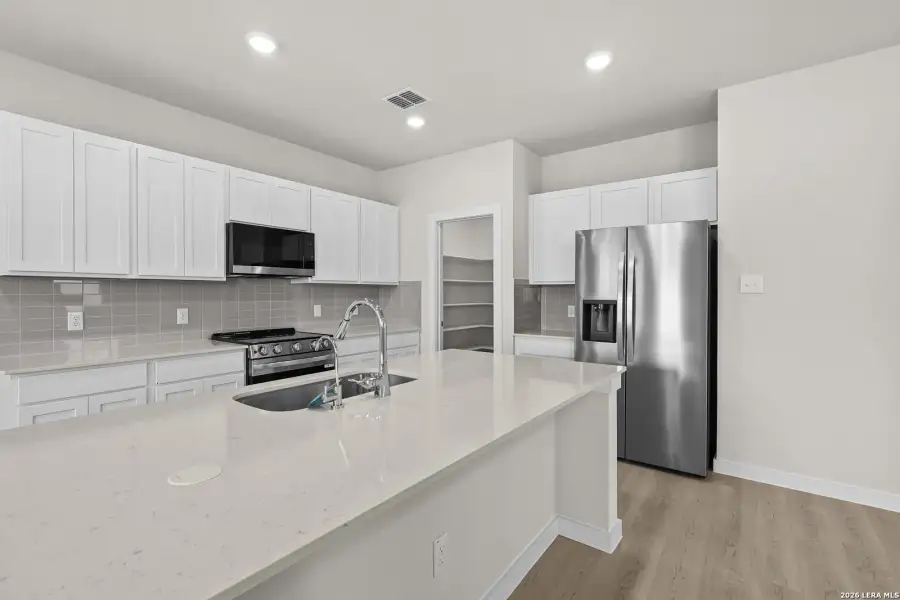 Furnished interior view inside a new home in Applewhite Meadows, San Antonio (Image 6). Furnished interior view inside a new home in Applewhite Meadows, San Antonio (Image 6).
