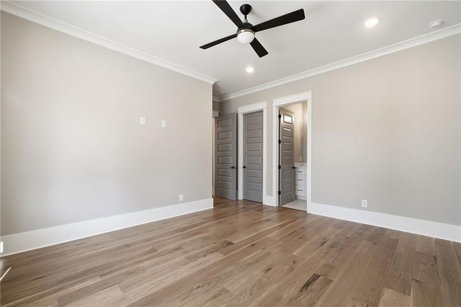 Spacious, unfurnished interior of a new home in , White (Image 46). Spacious, unfurnished interior of a new home in , White (Image 46).
