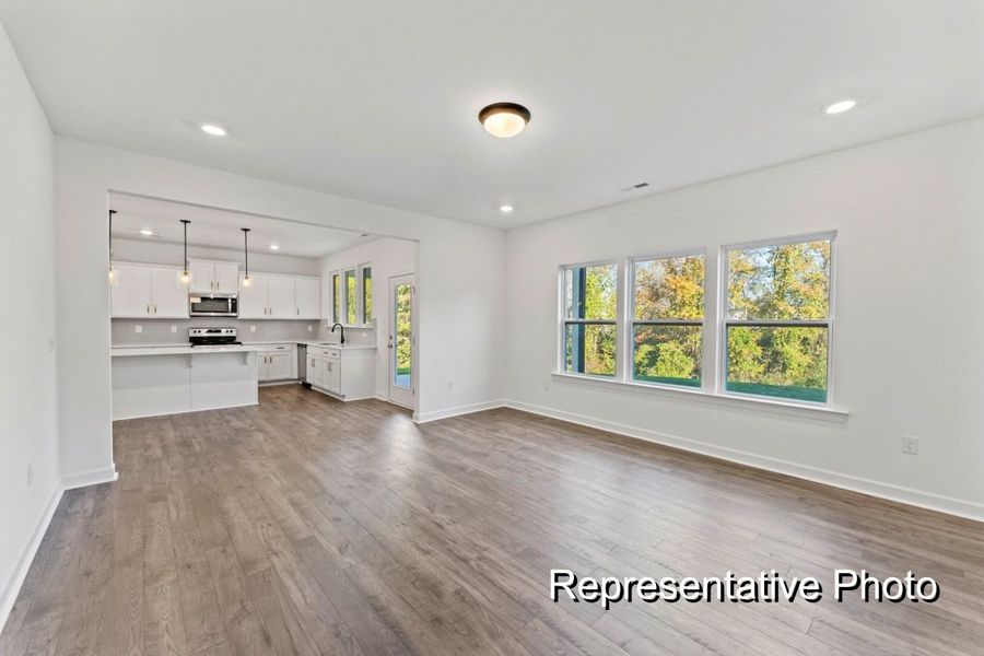 Spacious, unfurnished interior of a new home in Reeves Crossing, St. George (Image 12). Spacious, unfurnished interior of a new home in Reeves Crossing, St. George (Image 12).