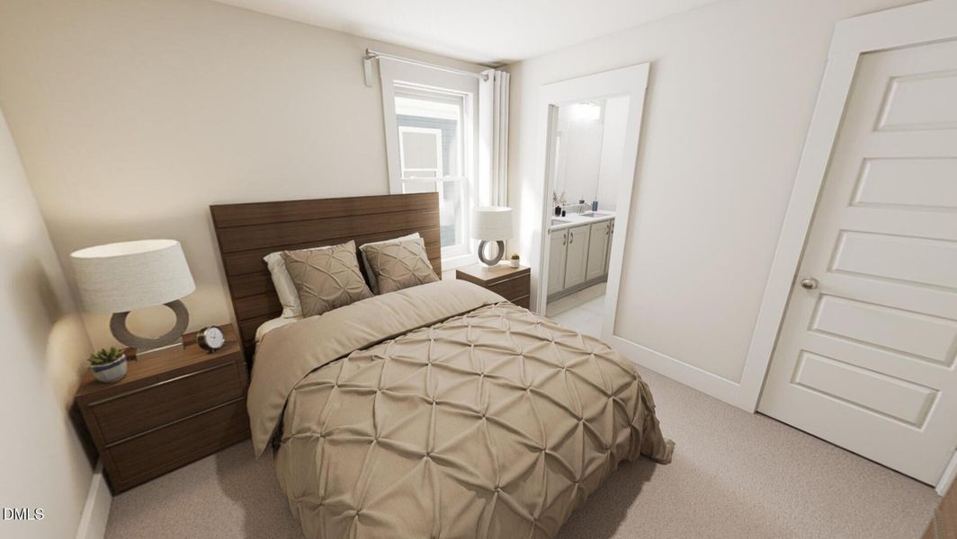 Secondary Bedroom - London Fog Interior