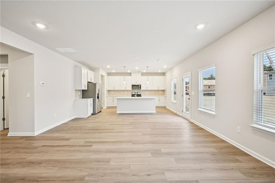 Spacious, unfurnished interior of a new home in Parkside at Grayson, Grayson (Image 43).